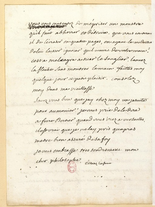 Voltaire-AffaireCalas-Manuscrit